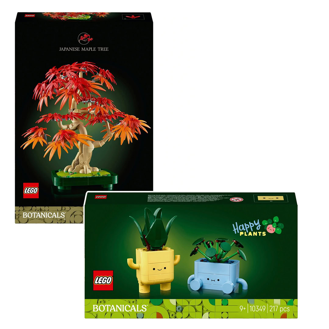 ▻ New LEGO BOTANICALS 2025: 10348 Japanese Red Maple Bonsai Tree